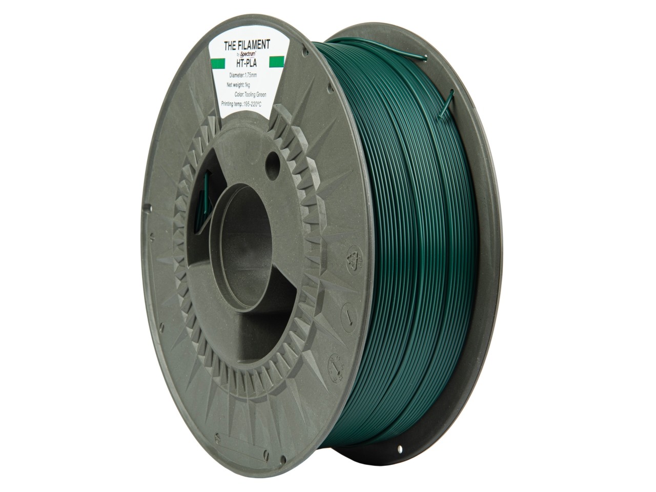Levně "The Filament" by Spectrum TF-24149, HT-PLA, 1,75mm, 1000g, Zelený (Tooling green)