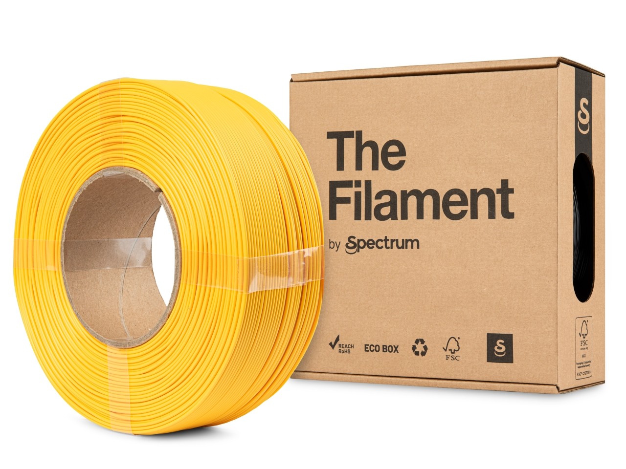 "The Filament" by Spectrum TF-24186, ReFill, HT-PLA, 1,75mm, 1000g, Žltý (Tooling yellow)