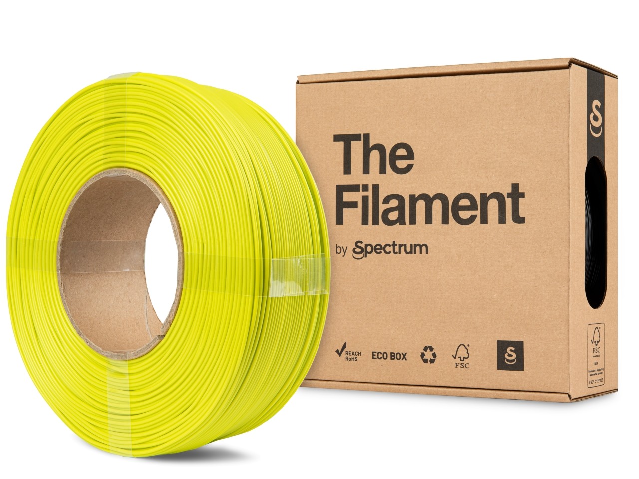 Levně "The Filament" by Spectrum TF-24188, ReFill, HT-PLA, 1,75mm, 1000g, Zelený (Tooling lime)