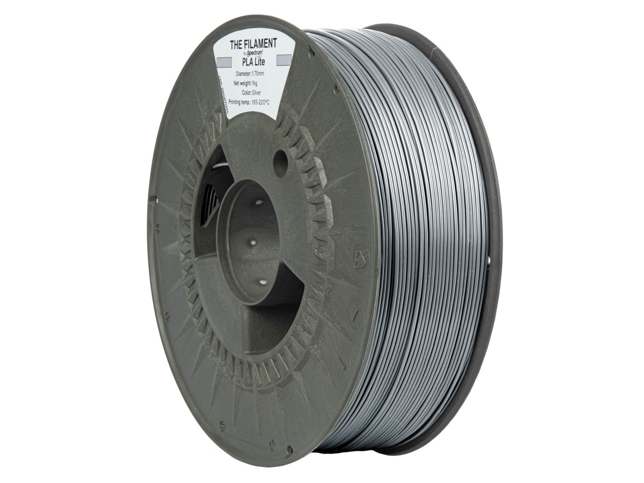 Levně "The Filament" by Spectrum TF-24234, PLA Lite, 1,75mm, 1000g, Stříbrný (Silver)
