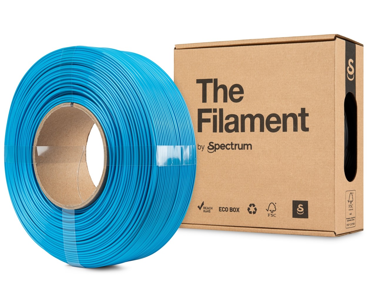 Levně "The Filament" by Spectrum TF-24248, ReFill, PETG Lite, 1,75mm, 1000g, Modrý (Blue)