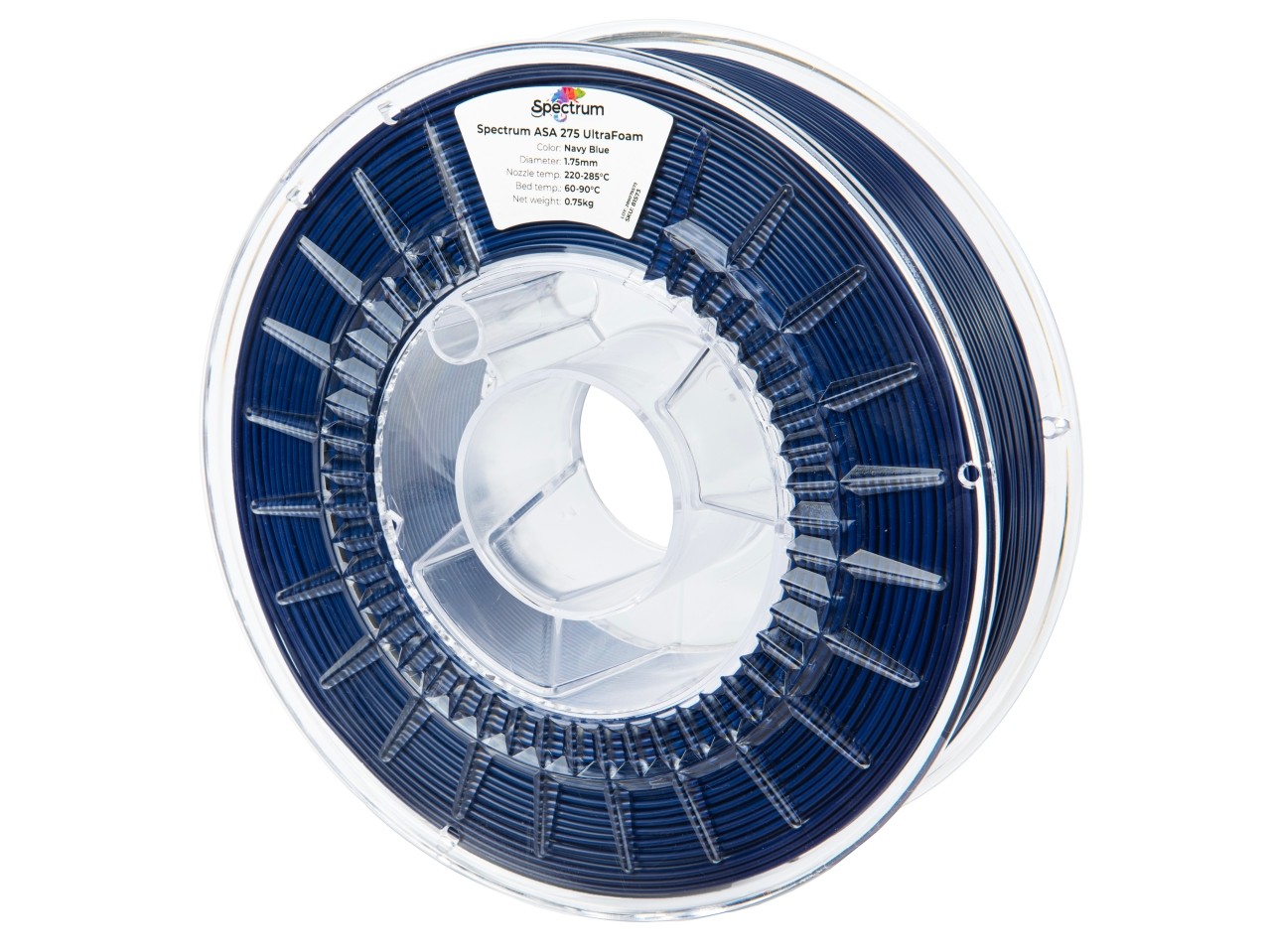 Levně Spectrum 81573 3D filament, LW-ASA UltraFoam, 1,75mm, 750g, Modrý (Navy blue)