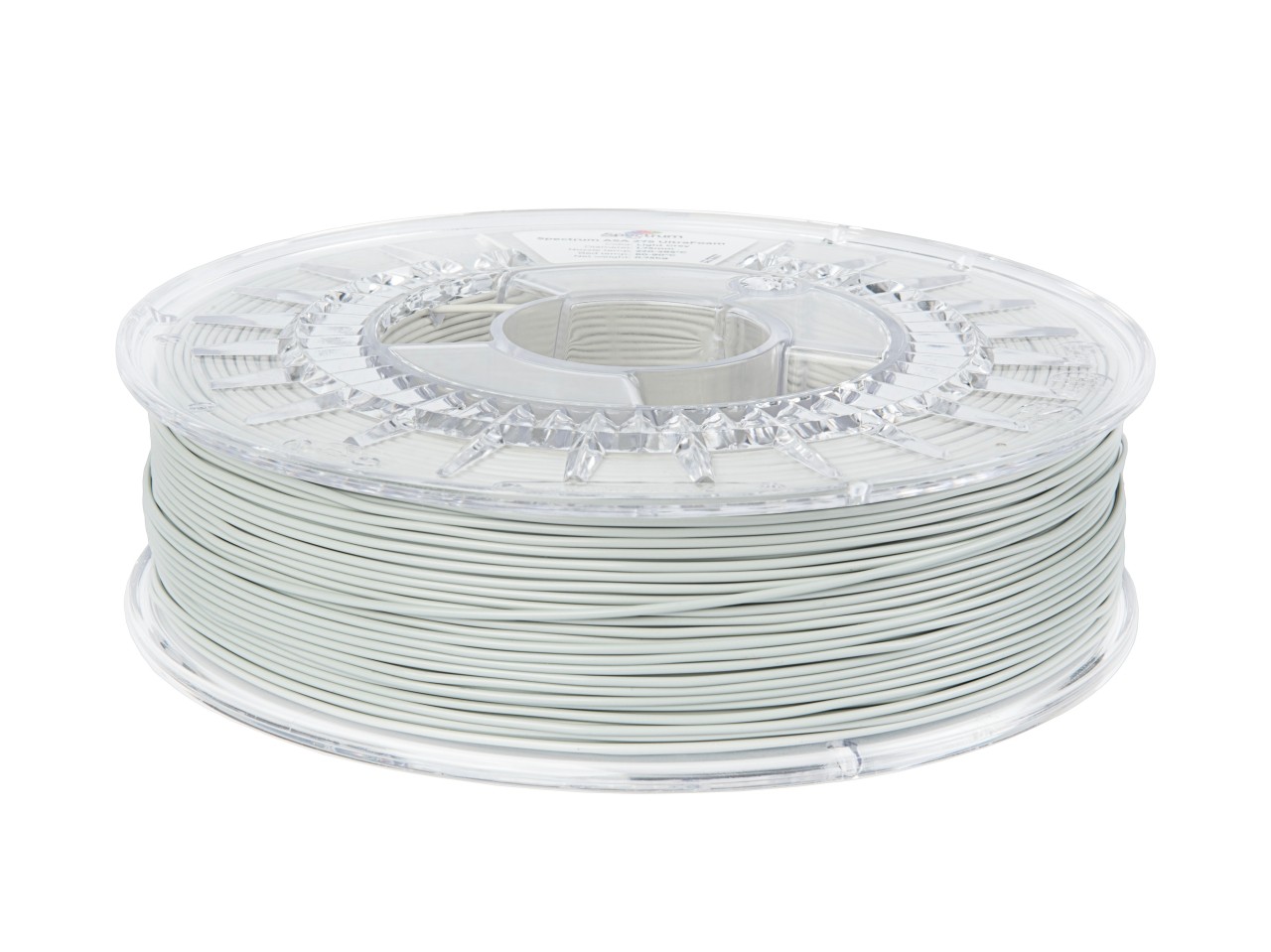 Levně Spectrum 81574 3D filament, LW-ASA UltraFoam, 1,75mm, 750g, Světle šedý (Light grey)