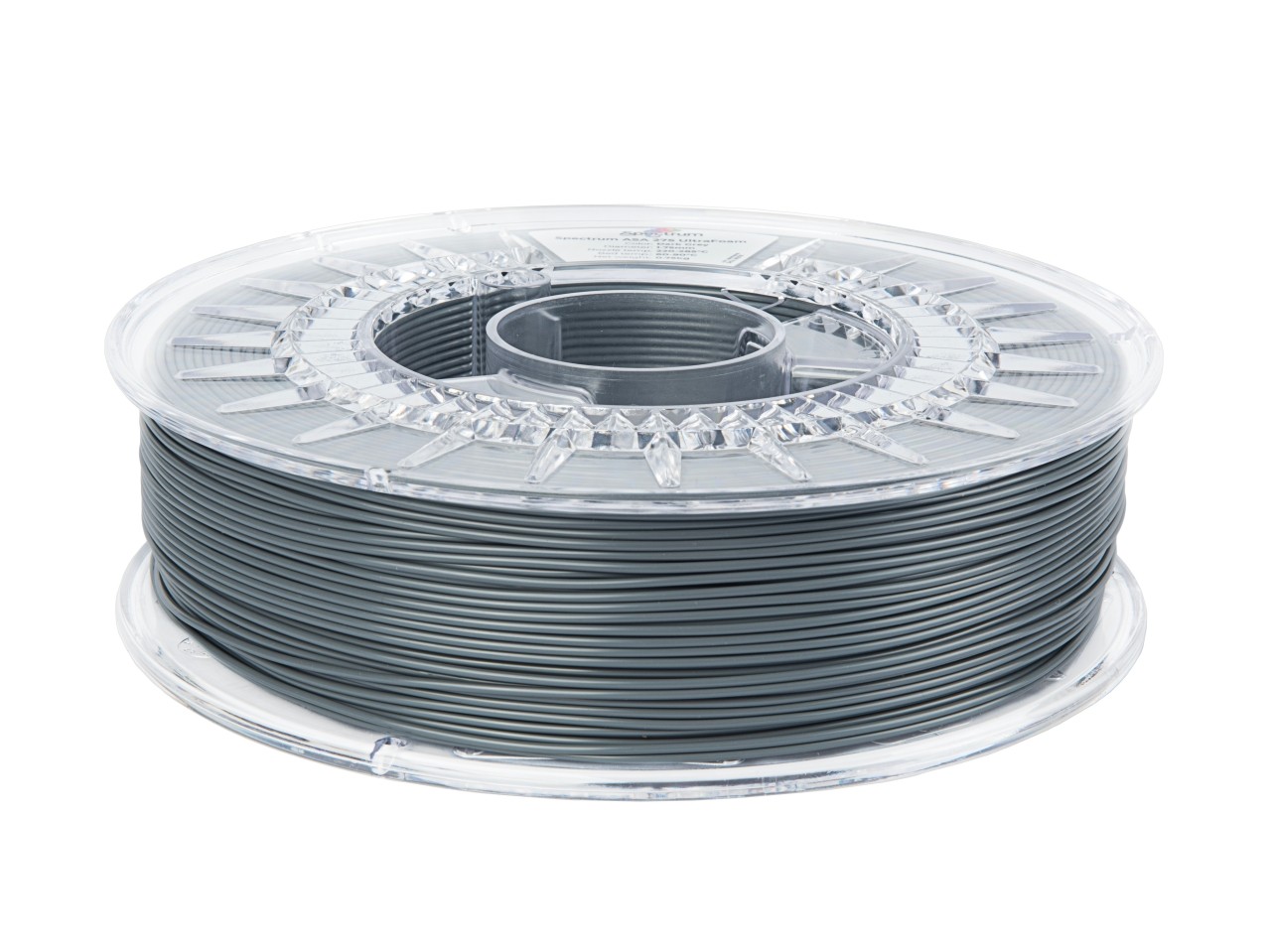 Spectrum 81576 3D filament, LW-ASA UltraFoam, 1,75mm, 750g, tmavo sivý (Dark grey)