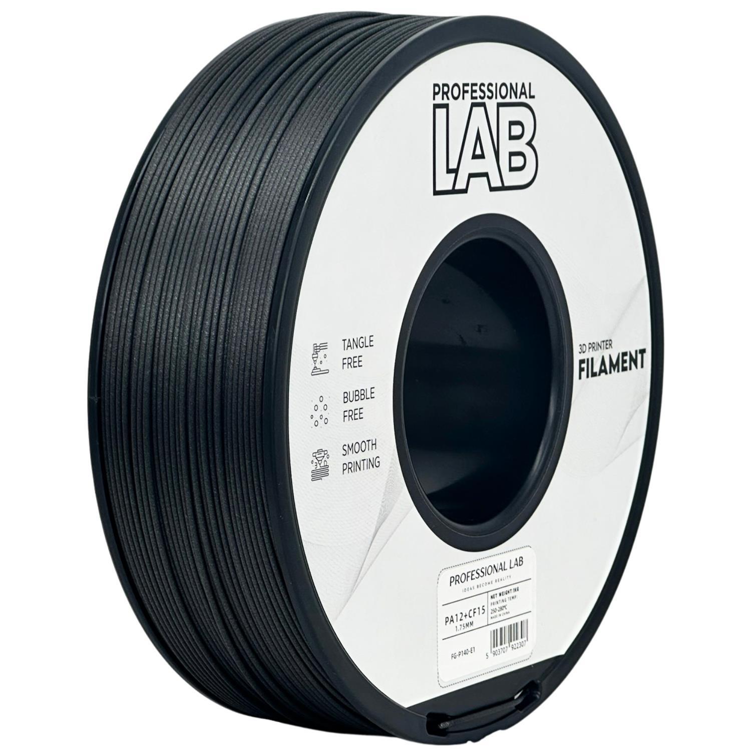 Professional Lab Professional Lab FG-P140-E1, 3D filament, PA12 + CF15, 1kg, 1.75mm