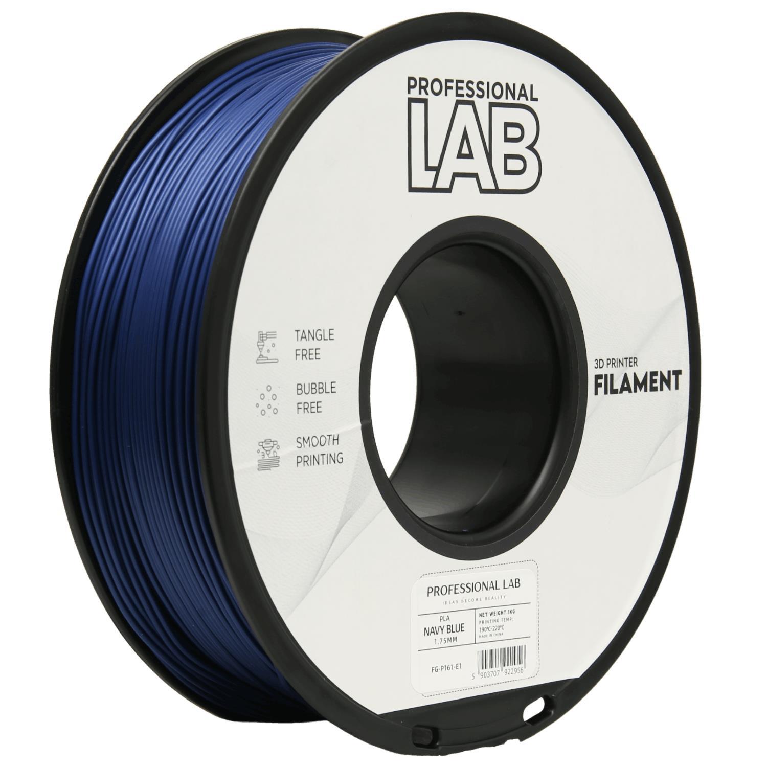 Professional Lab Professional Lab FG-P161-E1, filament 3D, PLA, 1,75mm, 1000g, Albastru (Bleumarin)