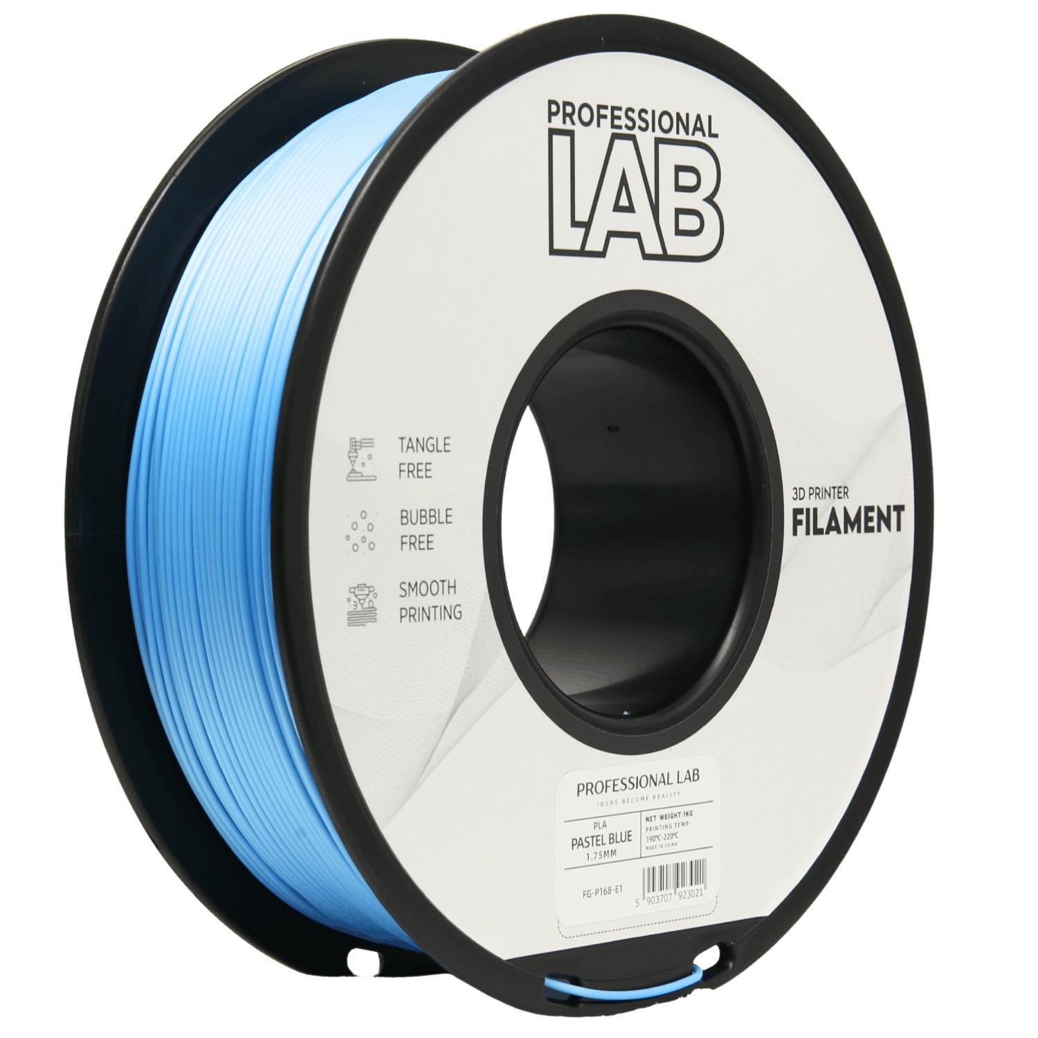 Professional Lab FG-P168-E1, 3D filament, PLA, 1.75mm, 1000g, Blue (Pastel blue)