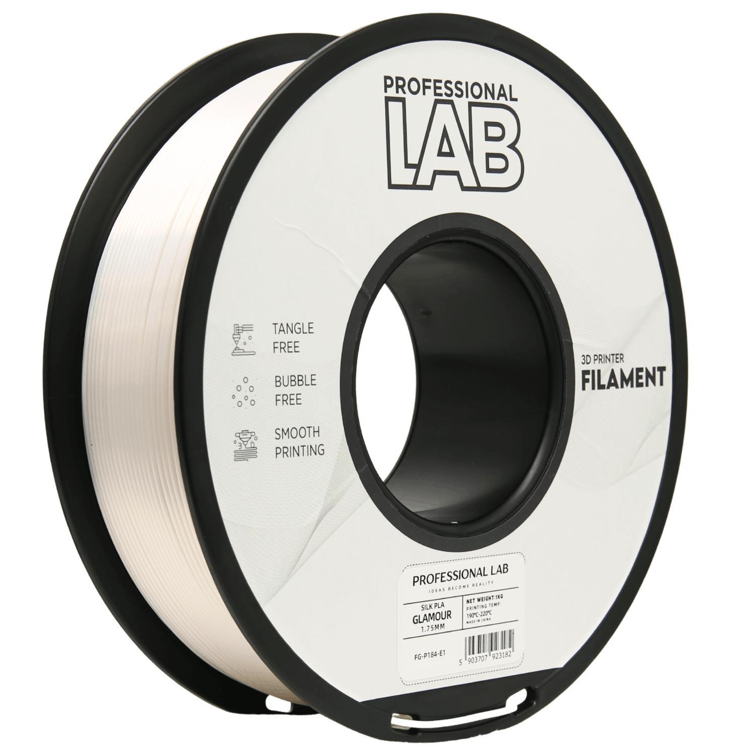 Professional Lab FG-P184-E1, 3D filament, PLA Silk, Glamour, 1kg, 1,75mm