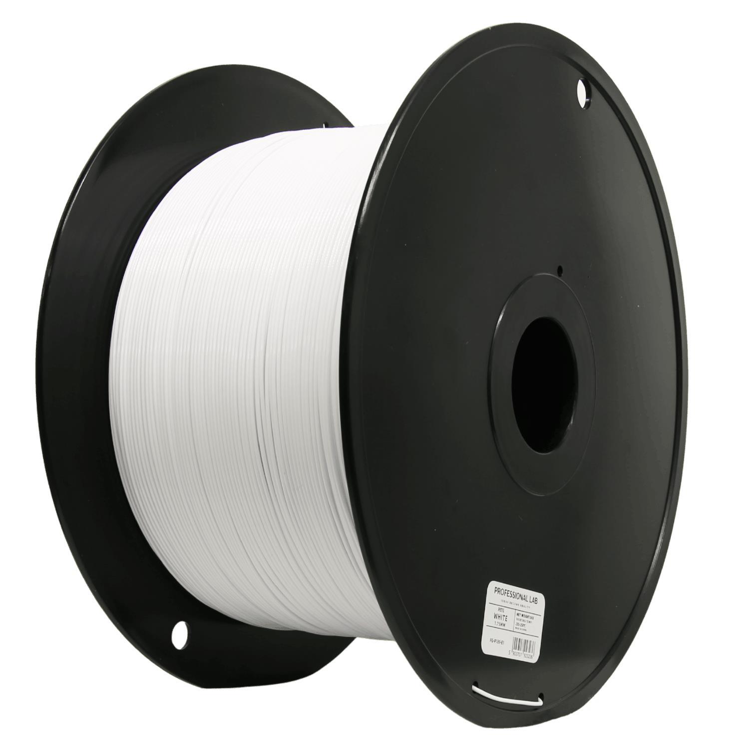 Professional Lab Professional Lab FG-P189-E1, 3D filament, PETG, 1.75mm, 5000g, White