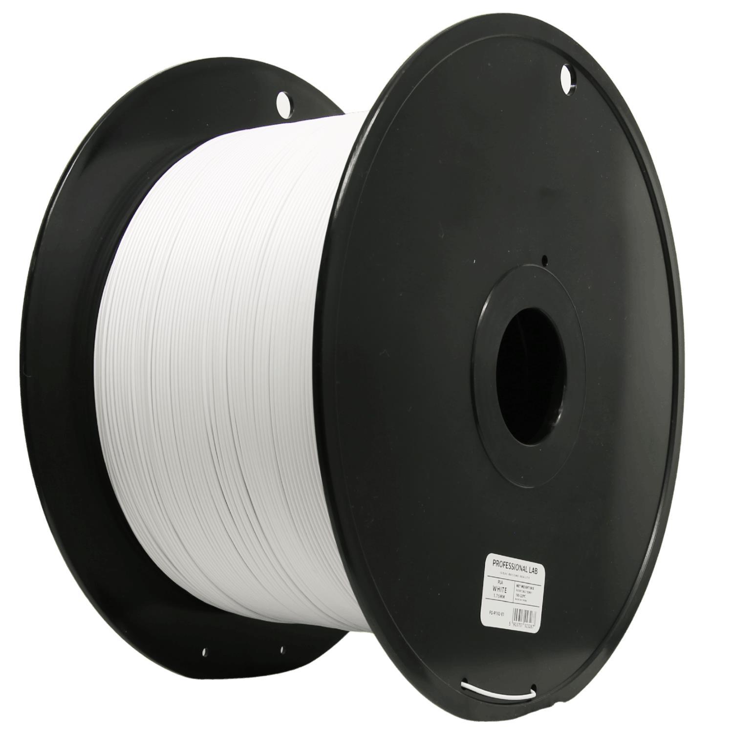 Levně Professional Lab FG-P192-E1, 3D filament, PLA, 1,75mm, 5000g, Bílý (White)