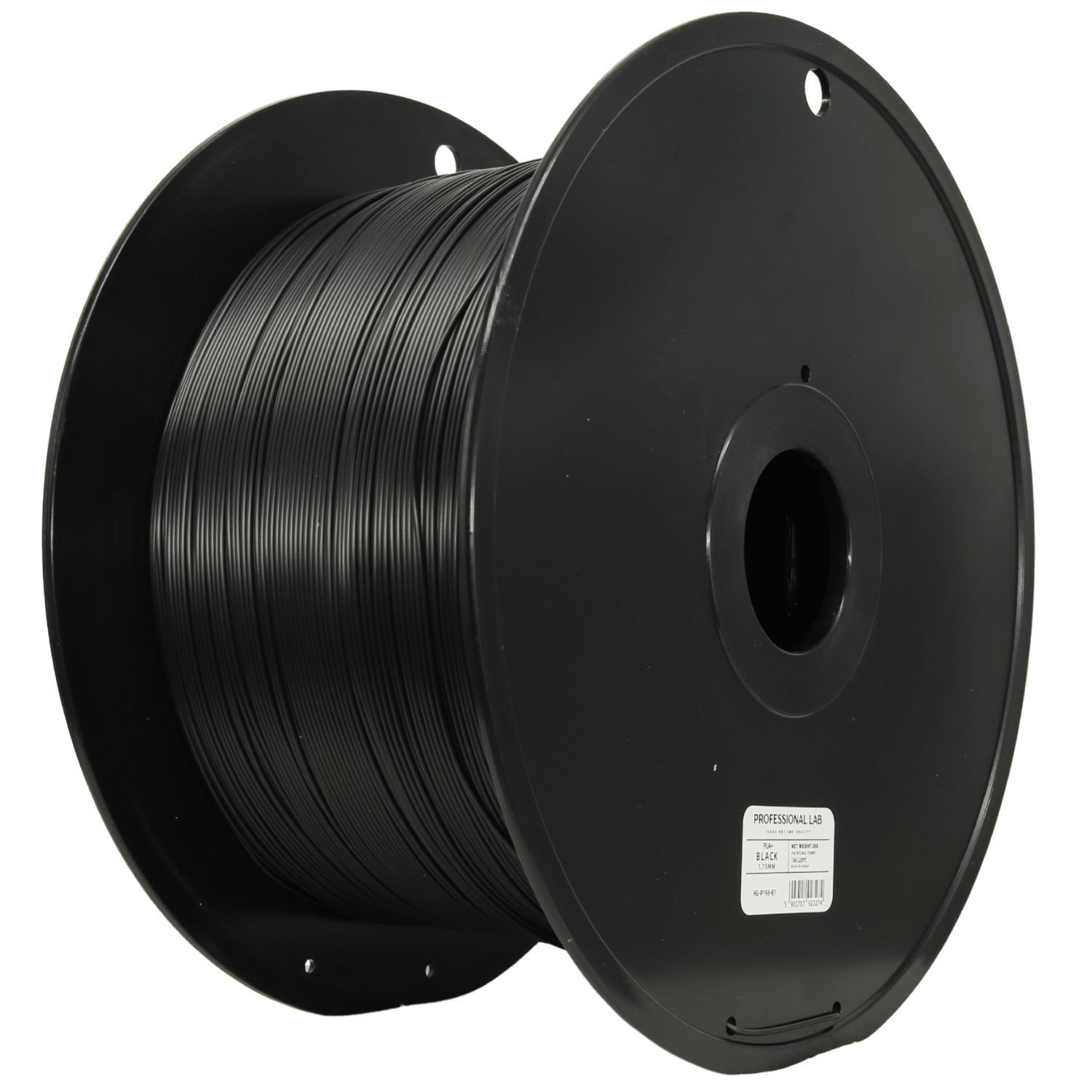 Professional Lab FG-P193-E1, 3D filament, PLA+, 1.75mm, 5000g, Black
