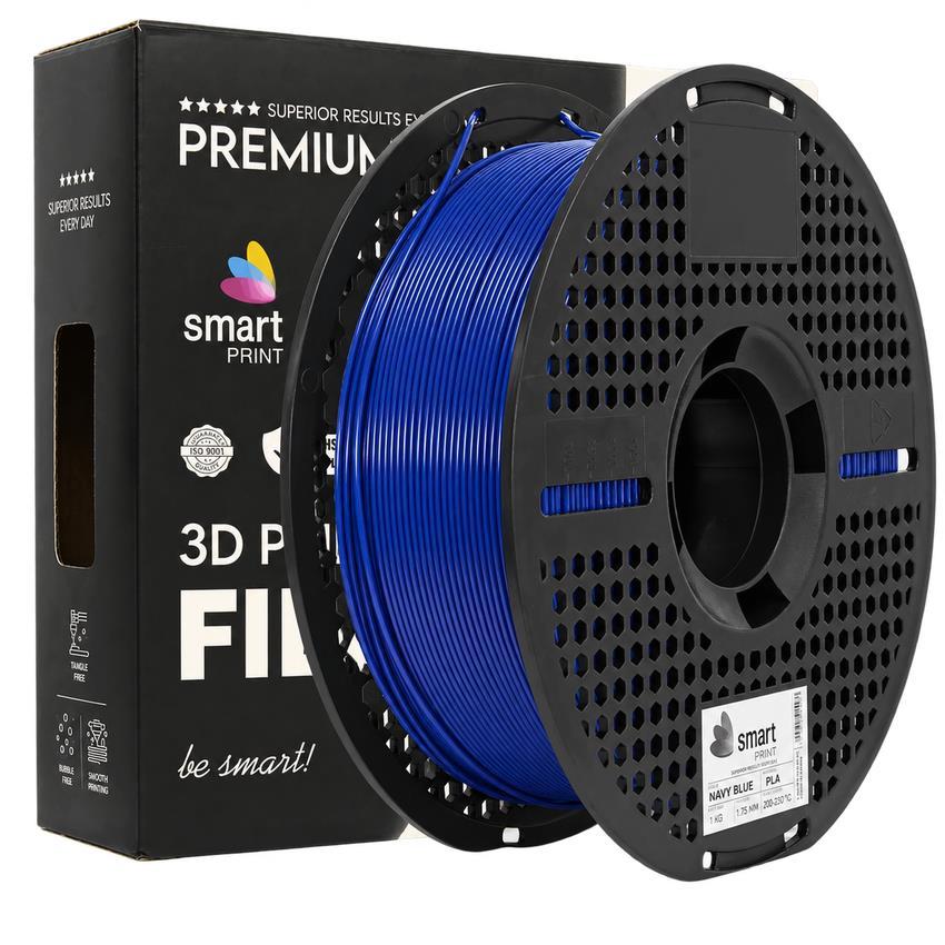 Smart Print Smart Print FG-S161-E1, 3D filament, PLA, 1.75mm, 1000g, Blue (Navy blue)