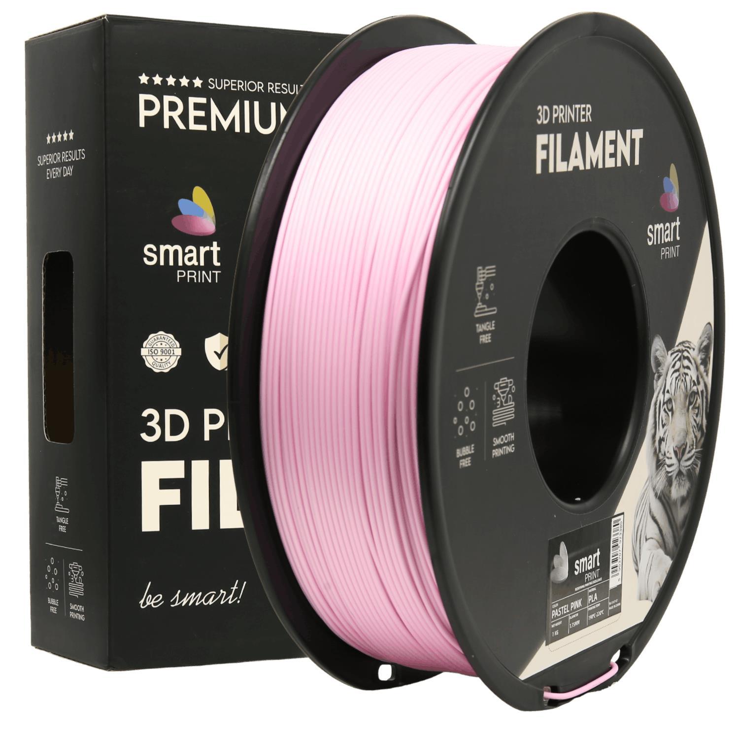 Smart Print FG-S167-E1, 3D filament, PLA, 1.75mm, 1000g, Pink (Pastel pink)