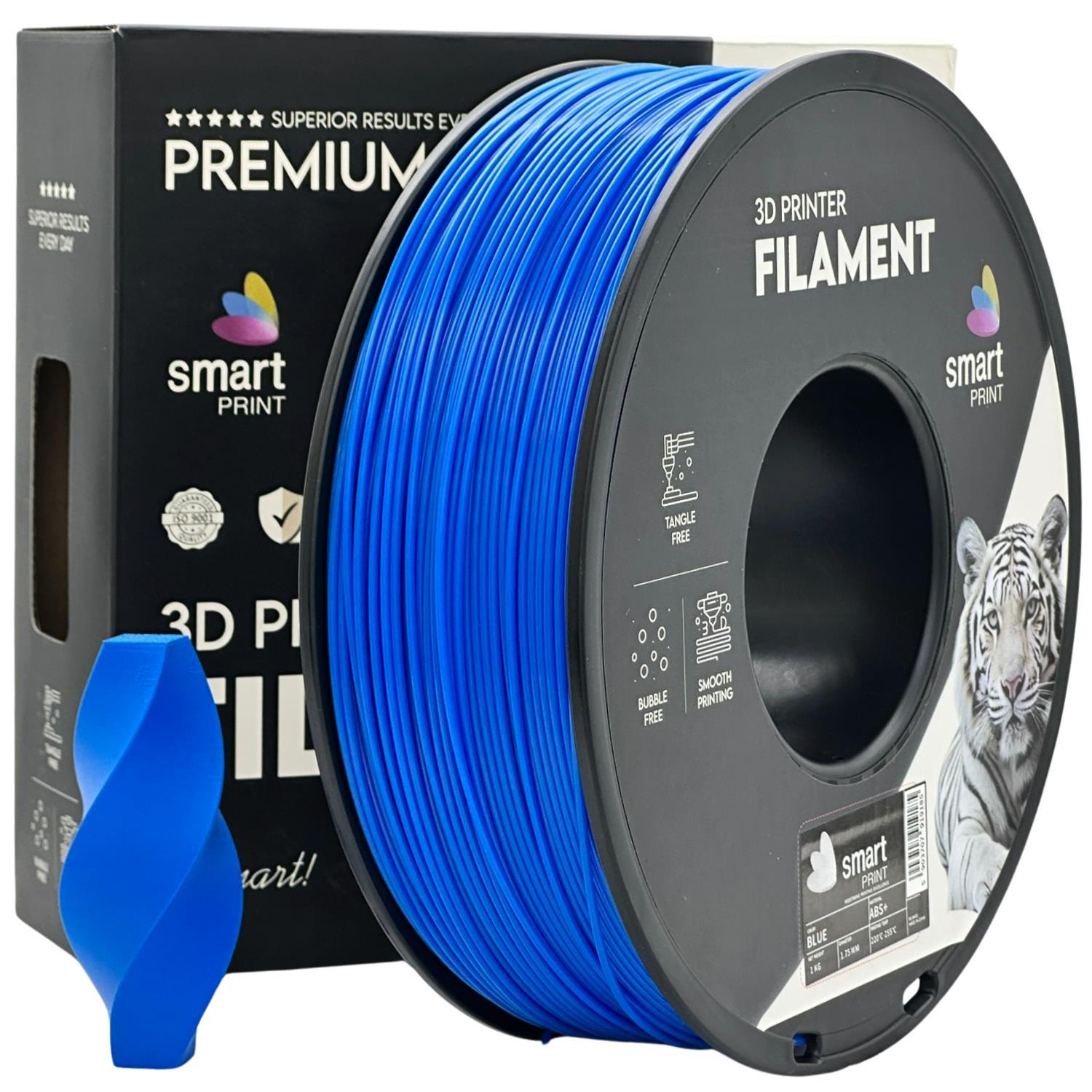 Levně Smart Print FG-S4-E1, 3D filament, ABS+, 1,75mm, 1000g, Modrý (Blue)