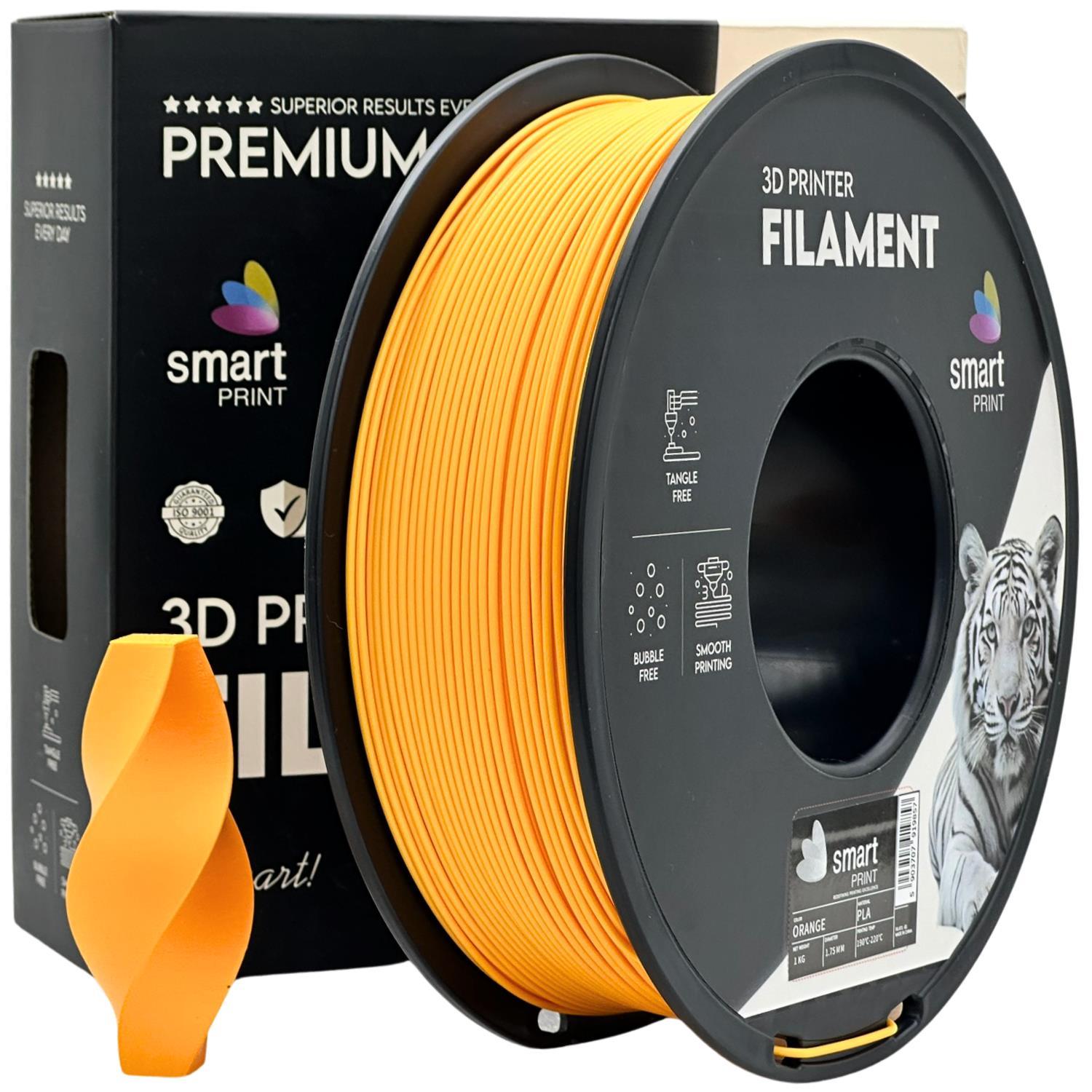 Smart Print FG-S71-E1, 3D filament, PLA, 1,75mm, 1000g, Oranžový (Orange)