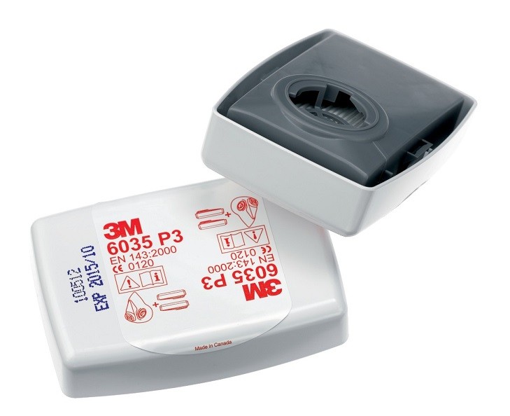 3M 6035 P3 R Filter against solid and liquid particles, pair