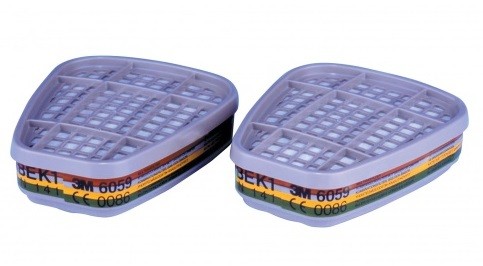 3M 6059 ABEK1 Filter against gases and vapours