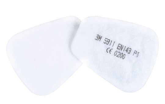 3M 5911 P1 Filter against solid and liquid particles