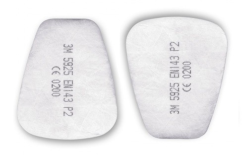 3M 5925 P2 Filter against solid and liquid particles