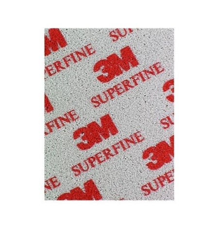 3M Sanding Sponge for Fine Sanding - Superfine, 115 mm x 140 mm (03810)