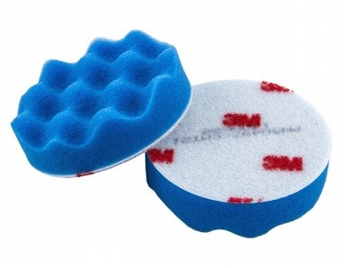 3M Perfect-it™ Foam Polishing Pad, Blue, Diameter 75 mm (50457)