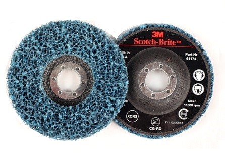 3M Scotch-Brite™ CG-RD Clean & Strip Cleaning Disc, X CRS, 115 x 22 mm (61174)