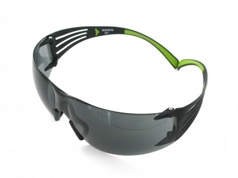 3M SecureFit SF402 Safety Glasses, Gray Lens