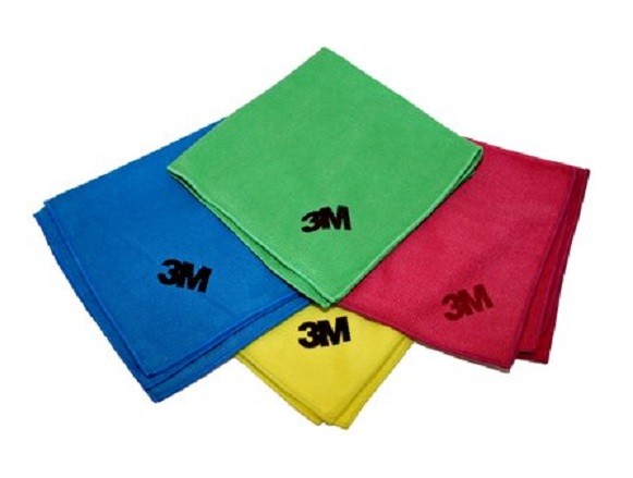 3M Scotch-Brite™ 2012 Microfiber Cloth for Everyday Use, 36 cm x 36 cm 36 cm x 36 cm green/green