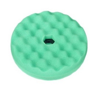 3M 3M Perfect-It™ Double-Sided Polishing Foam Pad, Waffle, Green, Diameter 216 mm (50874)