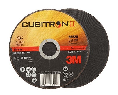 3M 3M Cubitron™ II Cutting Disc T41 115 mm x 1 mm