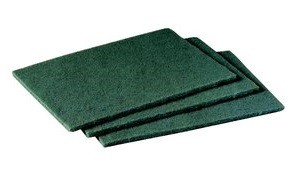 3M Scotch-Brite™ 96 Scouring Pad for Kitchens, Green, 158 x 224 mm