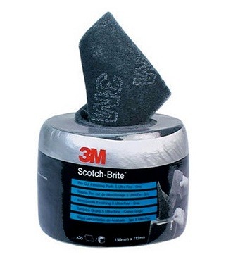 3M 3M Scotch Brite™ CF-SR Clean & Finish Abrasive Sheets in Roll 115 mm x 150 mm A VFN