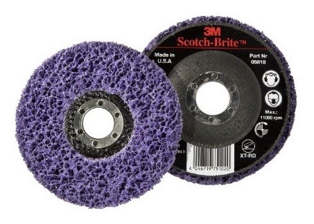 3M Scotch Brite™ XO-RD Clean & Strip Cleaning Disc, X CRS, 115 x 22 mm (51889)