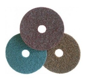 3M 3M Scotch-Brite™ SC-DH Polishing Disc with Center Hole (hook-and-loop) 125 mm A MED