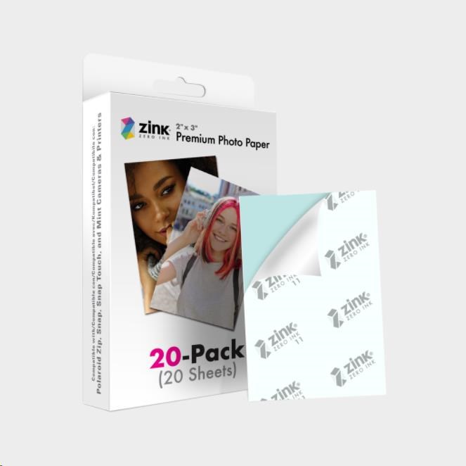 Levně Polaroid Zink Media 2x3" 20 pack