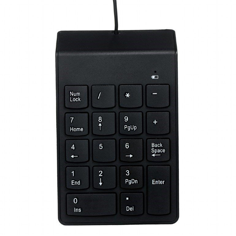 Levně GEMBIRD numerická klávesnice KPD-U-03, USB, černá