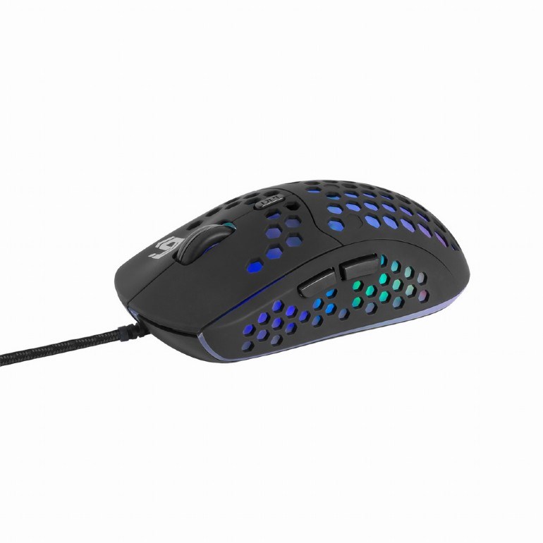 Levně GEMBIRD myš RAGNAR RX400, podsvícená, 6 tlačítek, černá, 7200DPI,  USB