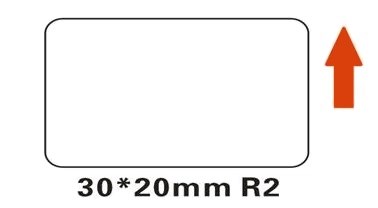 Levně Niimbot štítky R 30x20mm 320ks White pro B21