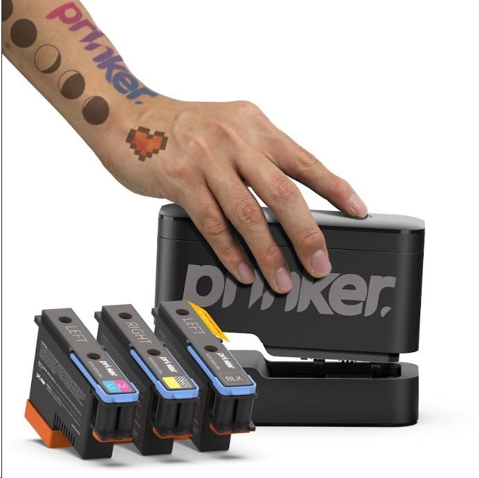Levně Prinker Smart tiskárna na tetování Prinker S Color Set