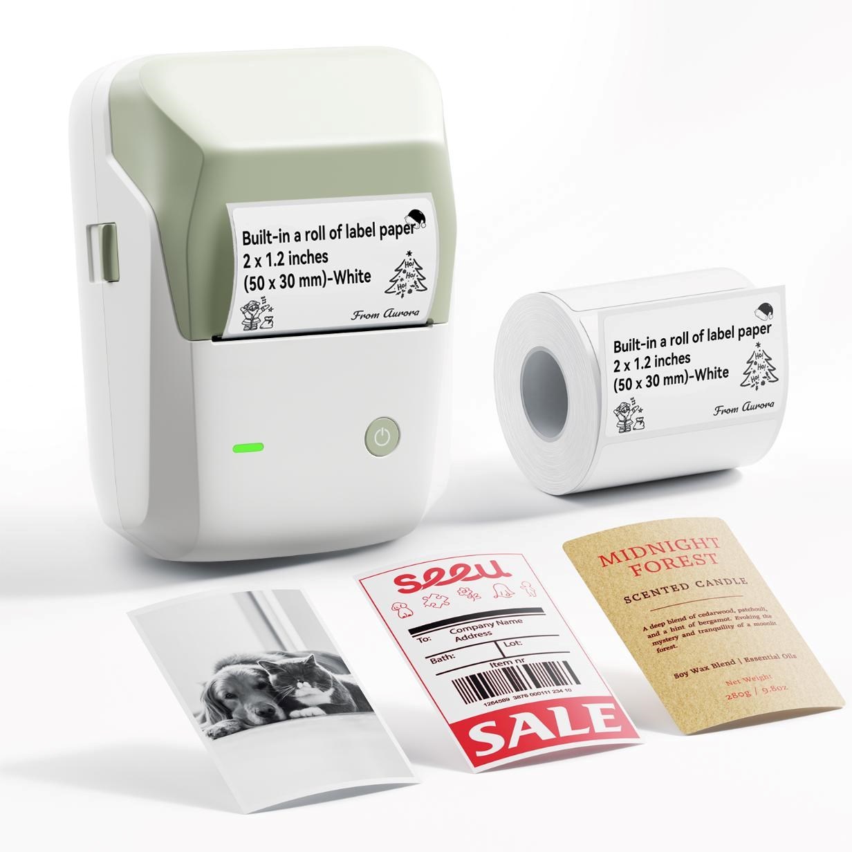 NIIMBOT Niimbot Label Printer B1 PRO, 1AC9521283A green + label roll 230 pcs