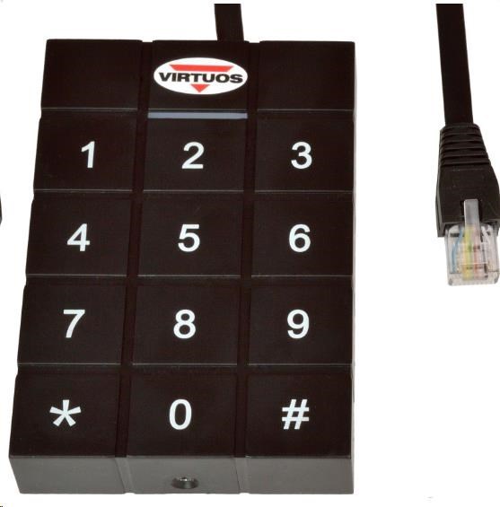VIRTUOS Virtuos EVA0010 RFID 125 kHz adapter with keypad for cash drawers 24V