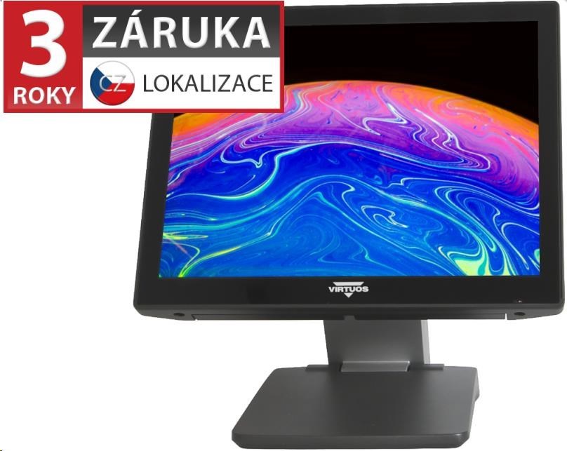 VIRTUOS Virtuos KBB1019 AerXPOS PP-9735, 15", Celeron J6412, 8GB, 128GB M.2 SSD, Win 11 IoT