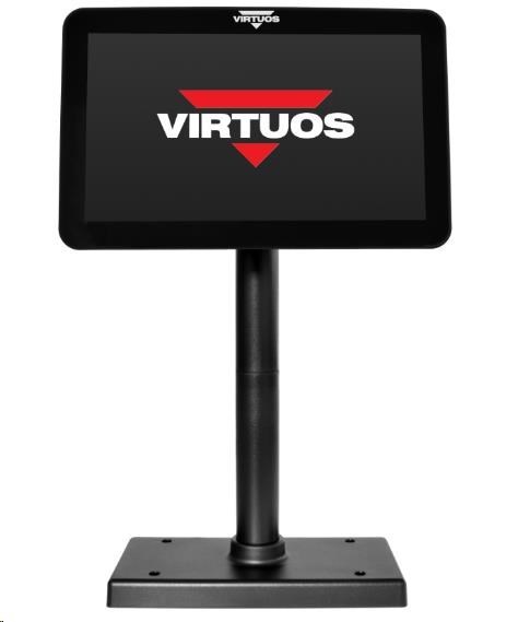 VIRTUOS Virtuos EJG1011 10.1" LCD customer display SD1010R, HDMI, VGA, 500 nits, black