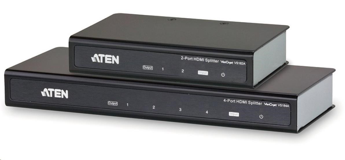 Levně ATEN 2 port HDMI splitter 1-2 4K2K rozlišení (2160p Ultra HD)