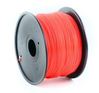 Levně GEMBIRD Tisková struna (filament) ABS, 1,75mm, 1kg, červená