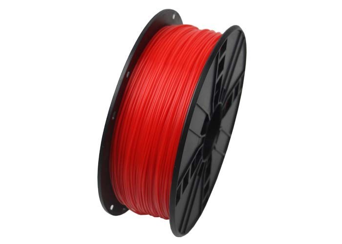 Levně GEMBIRD Tisková struna (filament) ABS, 1,75mm, 1kg, fluorescentní, červená