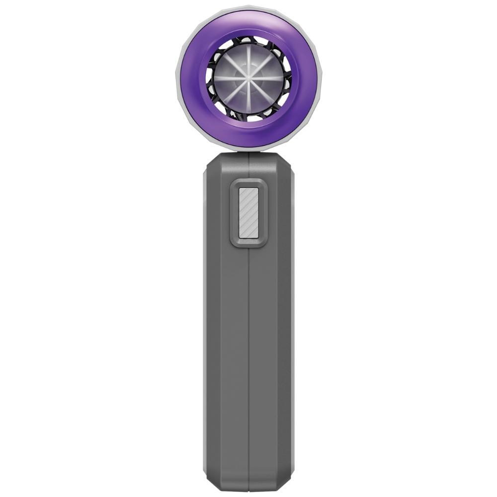 Verbatim VERBATIM 32340 handheld fan Cool 'n' Go AirJet, USB-C, grey/purple
