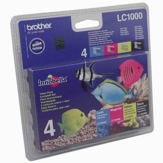 Brother LC-1000VALBP sada originální cartridge