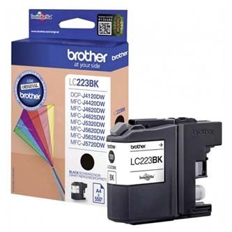 Brother LC-223BK čierna (black) originálna cartridge