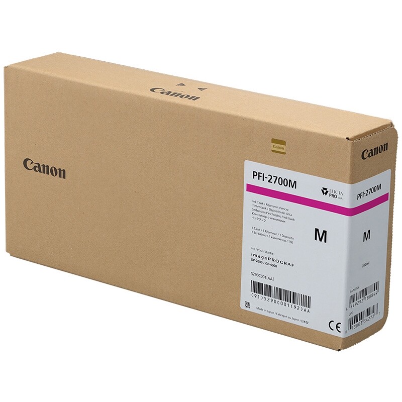 Canon PFI-2700M 5290C001 purpurová (magenta) originálna cartridge